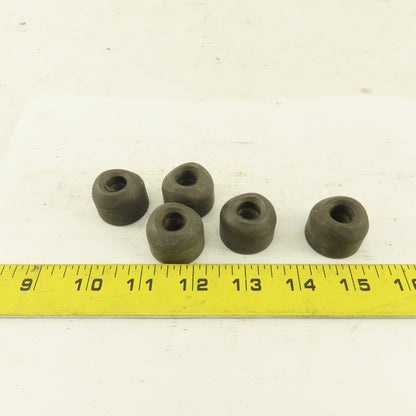 36-1/2 x 1/4" Forged Steel Pipe Coupling Socket Weld 3000# lot of 5
