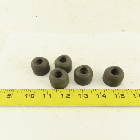 36-1/2 x 1/4" Forged Steel Pipe Coupling Socket Weld 3000# lot of 5