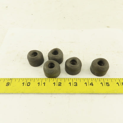 36-1/2 x 1/4" Forged Steel Pipe Coupling Socket Weld 3000# lot of 5