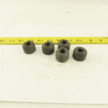 36-1/2 x 1/4" Forged Steel Pipe Coupling Socket Weld 3000# lot of 5
