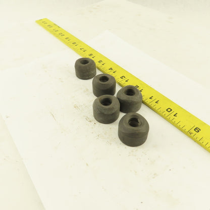 36-1/2 x 1/4" Forged Steel Pipe Coupling Socket Weld 3000# lot of 5