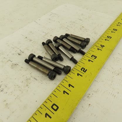 1/4" Shoulder Dia. X 1" Length #10-24 Hex Socket Shoulder Bolt Lot Of 10