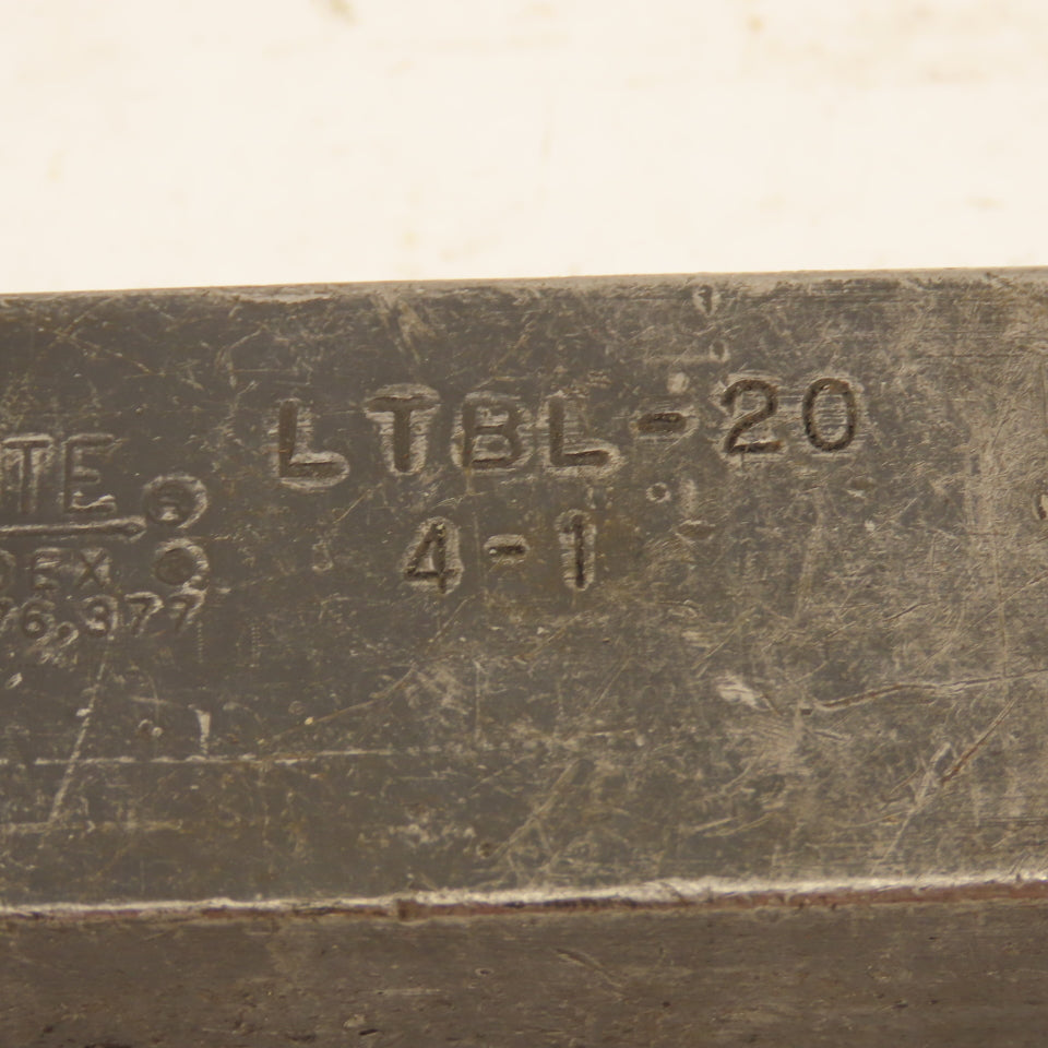 Valenite LTBL-20 Loc-A-Dex 1-1/4" Square Shank Indexing Tool Holder