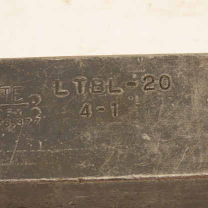 Valenite LTBL-20 Loc-A-Dex 1-1/4" Square Shank Indexing Tool Holder