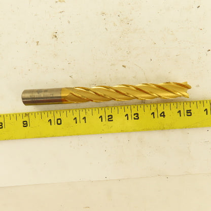 Fastcut 381178 5/8" Cut 4 Flute TiN Coated End Mill