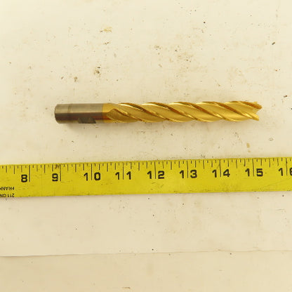 Fastcut 381178 5/8" Cut 4 Flute TiN Coated End Mill