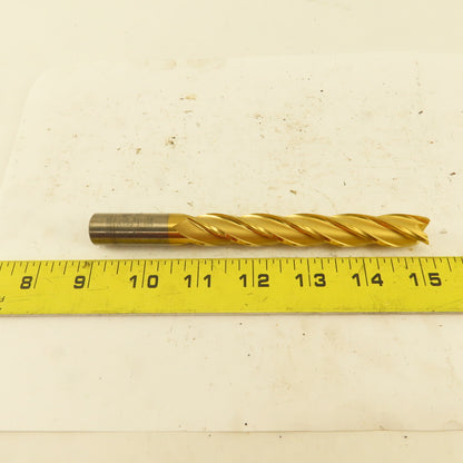 Fastcut 381178 5/8" Cut 4 Flute TiN Coated End Mill