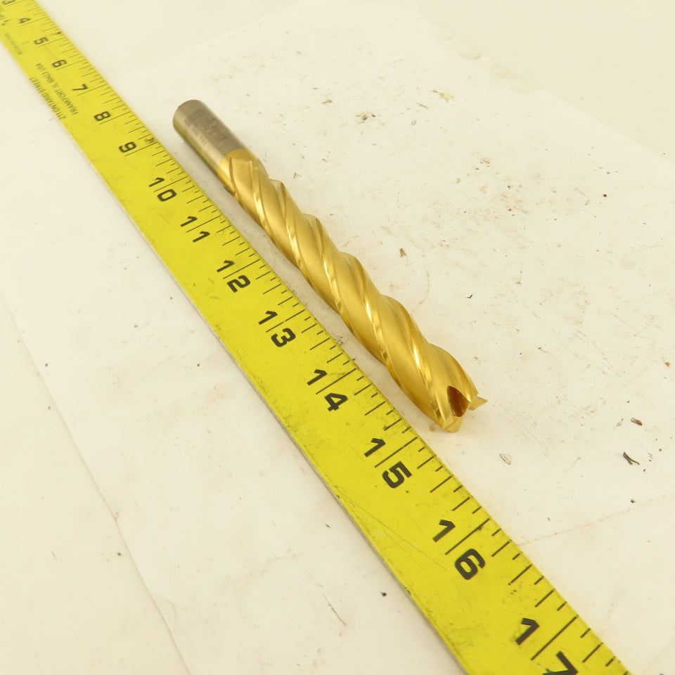 Fastcut 381178 5/8" Cut 4 Flute TiN Coated End Mill