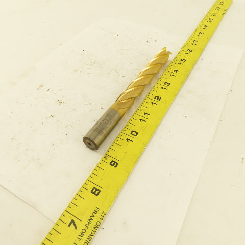 Fastcut 381178 5/8" Cut 4 Flute TiN Coated End Mill