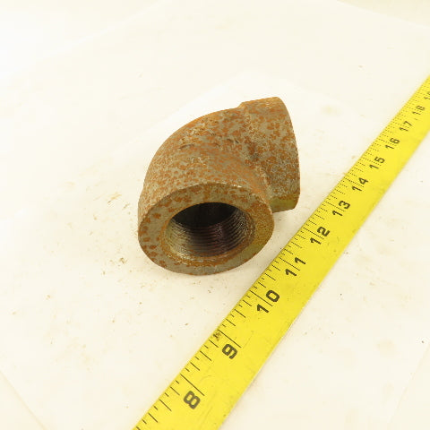 1-1/4"NPT 300WSP 1500 WOG 90° Elbow Black Pipe Fitting