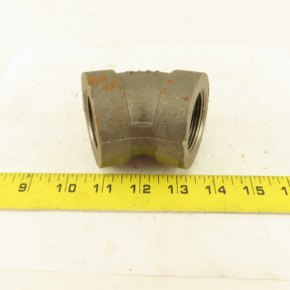 Ward 1-1/4"NPT 300 MI 45° Elbow Black Pipe Fitting