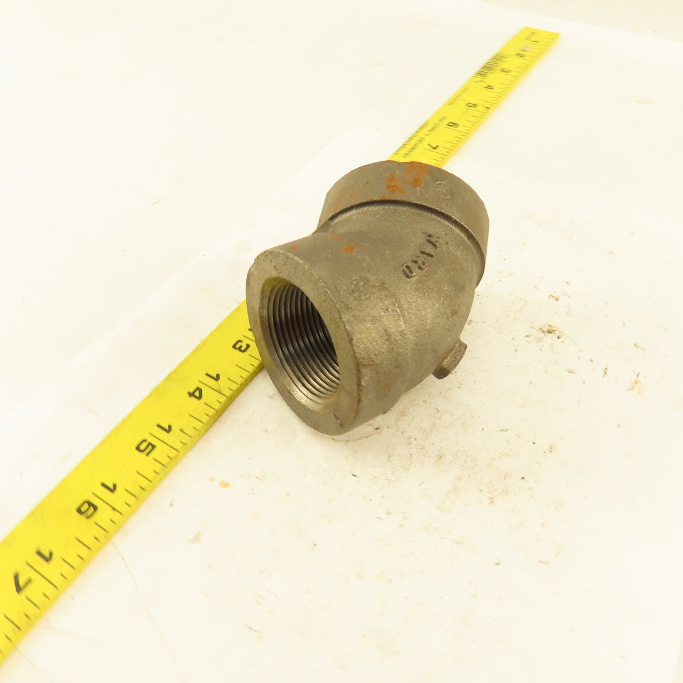 Ward 1-1/4"NPT 300 MI 45° Elbow Black Pipe Fitting