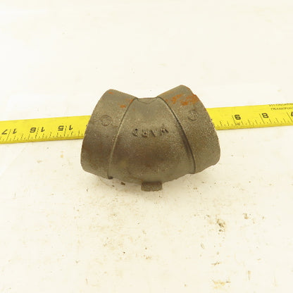 Ward 1-1/4"NPT 300 MI 45° Elbow Black Pipe Fitting