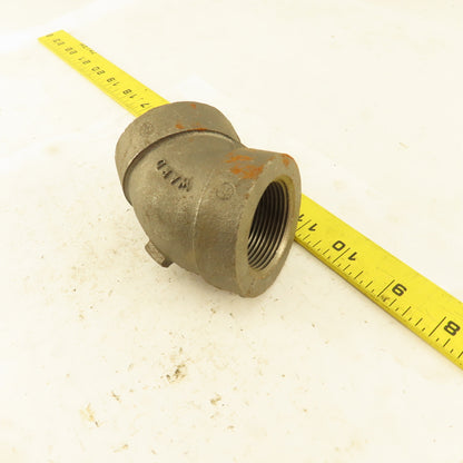 Ward 1-1/4"NPT 300 MI 45° Elbow Black Pipe Fitting
