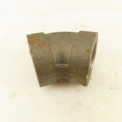 Ward 1-1/4"NPT 300 MI 45° Elbow Black Pipe Fitting