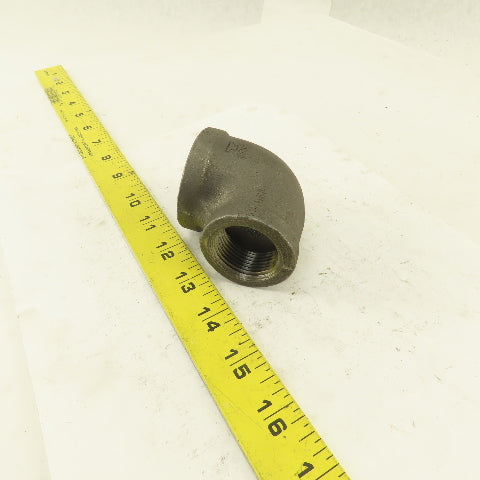 Anvil 1-1/4 to 1" NPT Skd 40 Malleable 90° Reducing Elbow Black Pipe USA Lot/5