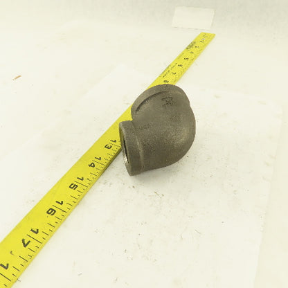 Anvil 1-1/4 to 1" NPT Skd 40 Malleable 90° Reducing Elbow Black Pipe USA Lot/5
