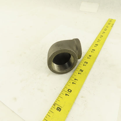 Anvil 1-1/4 to 1" NPT Skd 40 Malleable 90° Reducing Elbow Black Pipe USA Lot/5