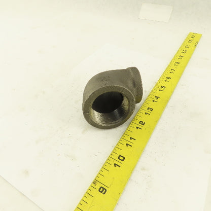 Anvil 1-1/4 to 1" NPT Skd 40 Malleable 90° Reducing Elbow Black Pipe USA Lot/5