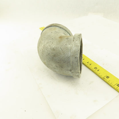 2-1/2" NPT 90° Elbow Galvanized Iron Pipe Schedule 40