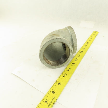 2-1/2" NPT 90° Elbow Galvanized Iron Pipe Schedule 40