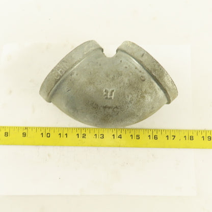 2-1/2" NPT 90° Elbow Galvanized Iron Pipe Schedule 40