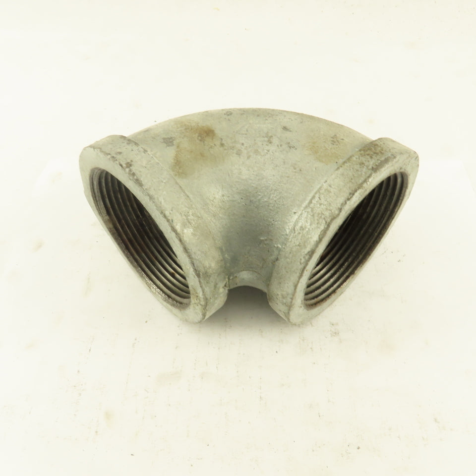 2-1/2" NPT 90° Elbow Galvanized Iron Pipe Schedule 40
