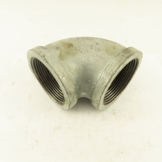 2-1/2" NPT 90° Elbow Galvanized Iron Pipe Schedule 40