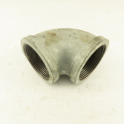 2-1/2" NPT 90° Elbow Galvanized Iron Pipe Schedule 40