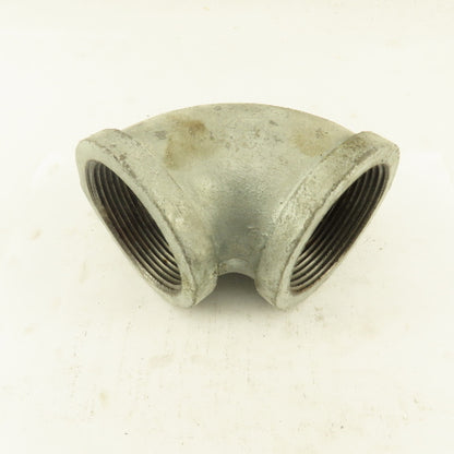 2-1/2" NPT 90° Elbow Galvanized Iron Pipe Schedule 40