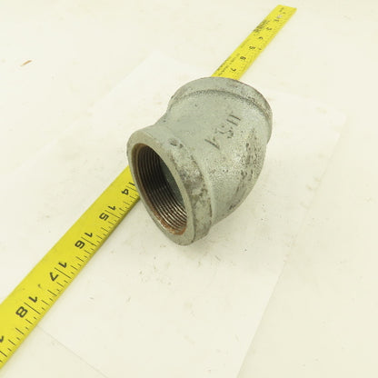 Anvil 2" NPT 45° Elbow Galvanized Iron Pipe Schedule 40 USA