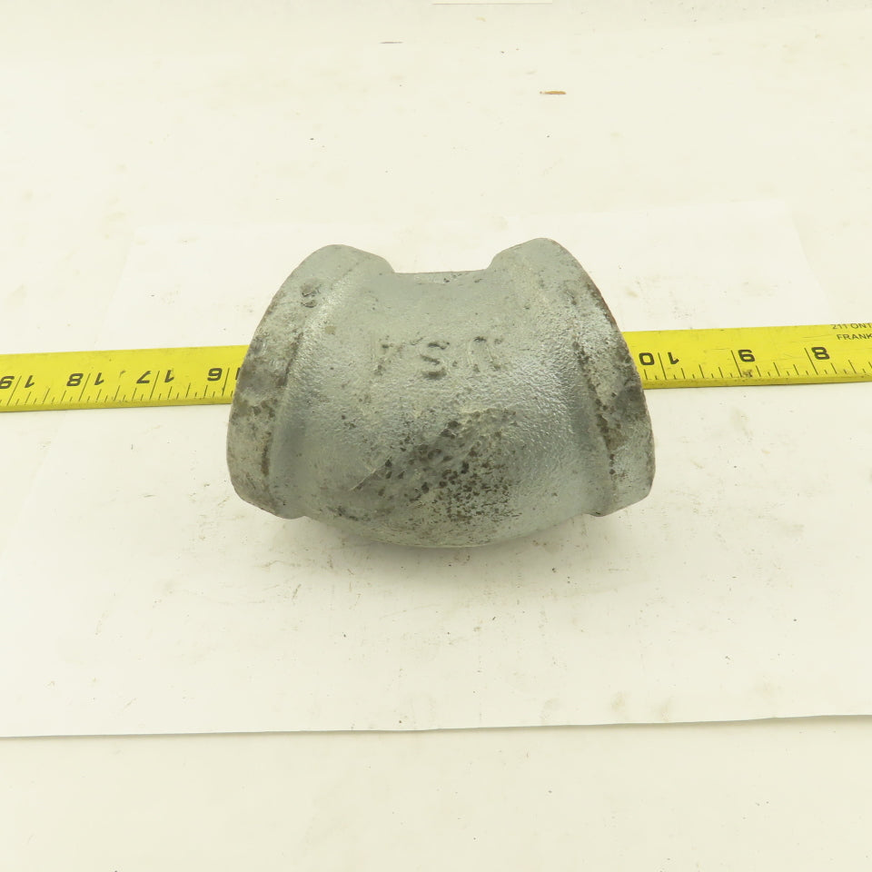 Anvil 2" NPT 45° Elbow Galvanized Iron Pipe Schedule 40 USA