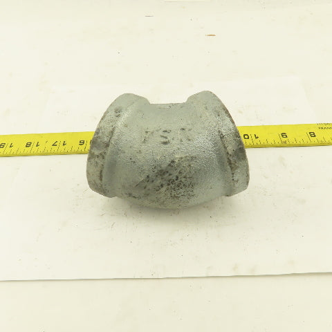 Anvil 2" NPT 45° Elbow Galvanized Iron Pipe Schedule 40 USA