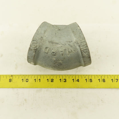 Anvil 2" NPT 45° Elbow Galvanized Iron Pipe Schedule 40 USA