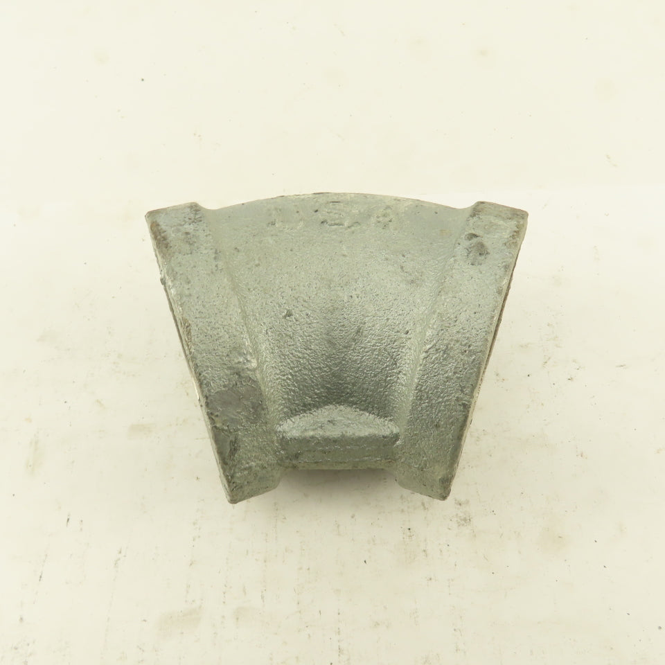 Anvil 2" NPT 45° Elbow Galvanized Iron Pipe Schedule 40 USA
