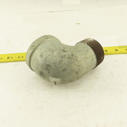 Ward 2" NPT 90° Street Elbow Galvanized Iron Pipe Schedule 40