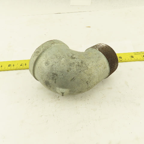 Ward 2" NPT 90° Street Elbow Galvanized Iron Pipe Schedule 40