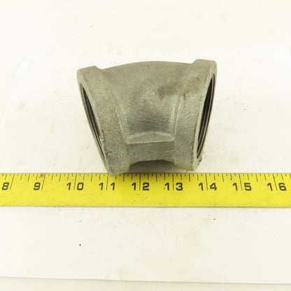 Anvil 2" NPT 45° Elbow Galvanized Iron Pipe Schedule 40