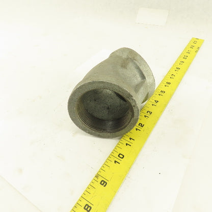 Anvil 2" NPT 45° Elbow Galvanized Iron Pipe Schedule 40