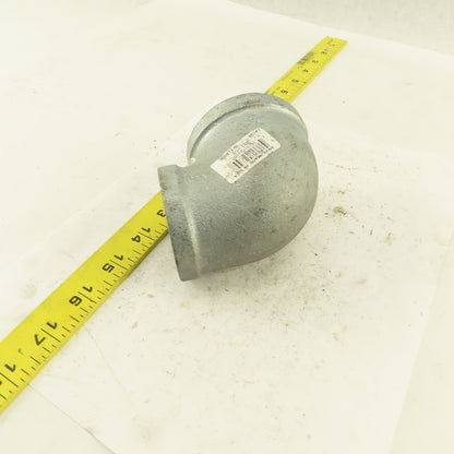 Anvil 2" to 1-1/2" NPT 90° Reducing Elbow Galvanized Iron Pipe Schedule 40 USA