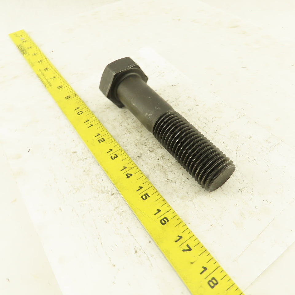 1-1/4"-7 x 5-3/8" Grade 8 Black Oxide Hex Head Bolt