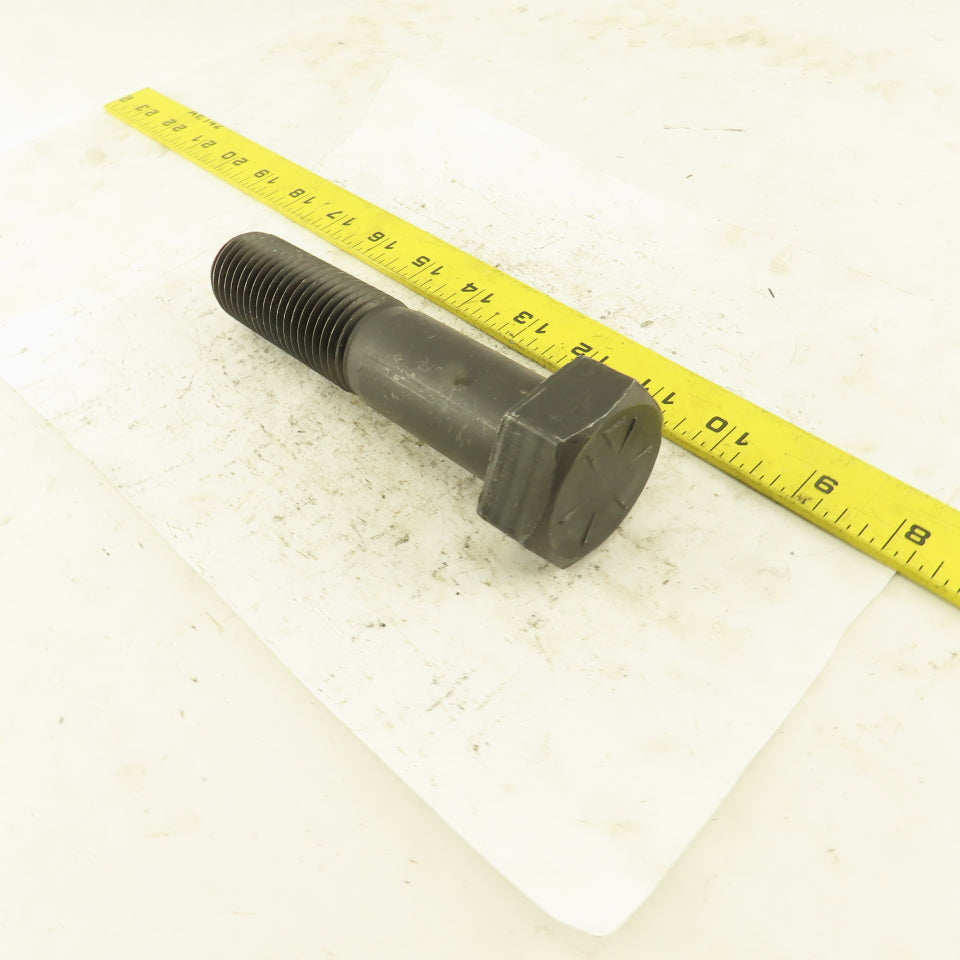 1-1/4"-7 x 5-3/8" Grade 8 Black Oxide Hex Head Bolt