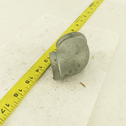 Anvil 1-1/4" to 1" NPT 90° Reducing Elbow Galvanized Iron Pipe Schedule 40