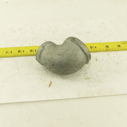 Anvil 1-1/4" to 1" NPT 90° Reducing Elbow Galvanized Iron Pipe Schedule 40