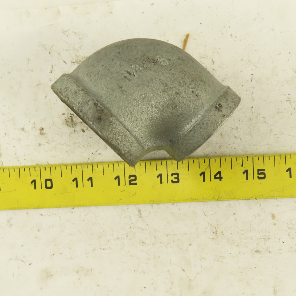 Anvil 1-1/4" to 1" NPT 90° Reducing Elbow Galvanized Iron Pipe Schedule 40