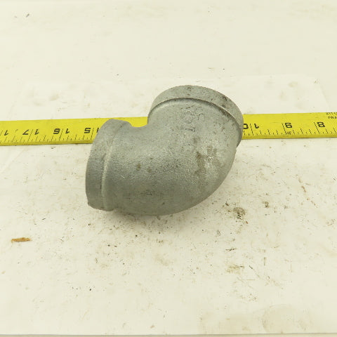 Anvil 1-1/2" to 1-1/4" NPT 90° Reducing Elbow Galvanized Iron Pipe Schedule 40