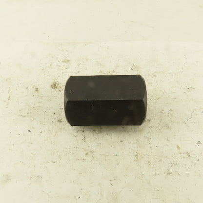 1"-8 Threaded Rod Coupling Nut 2-1/2" Wide Black Oxide