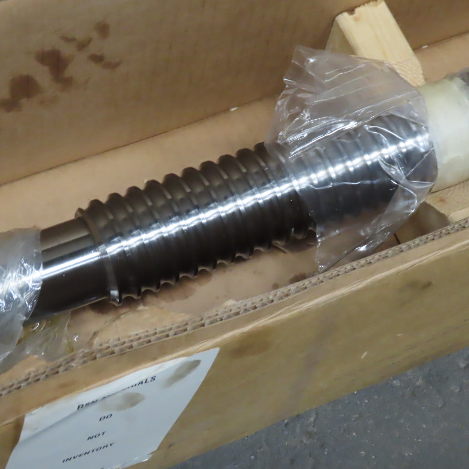 Ball/Lead Screw & Nut Assembly 193" OAL 0.625" mm Pitch 2-1/2" Diam 131" Travel