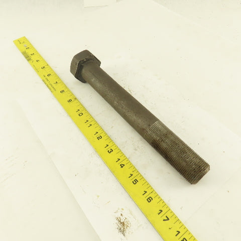 1-1/4"-14 x 9" Forged Steel Specialty Bolt Hex Head Lot Of 16