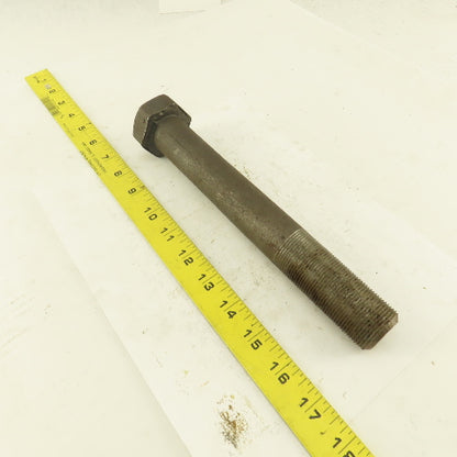 1-1/4"-14 x 9" Forged Steel Specialty Bolt Hex Head Lot Of 16